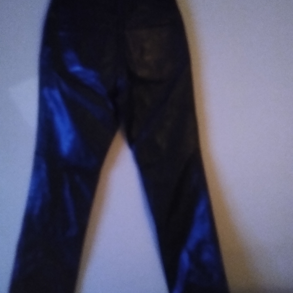 Leather motorcycle pants